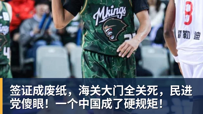 乐虎体育签证成废纸，海关大门全关死，民进党傻眼！一个中国成了硬规矩！